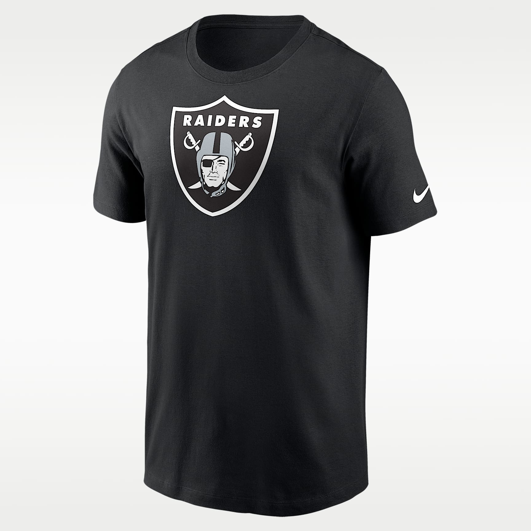 NIKE THE OAKLAND RAIDERS Tシャツ M Nike Logo Essential (NFL Las Vegas Raiders) Men's T-Shirt. Nike.com